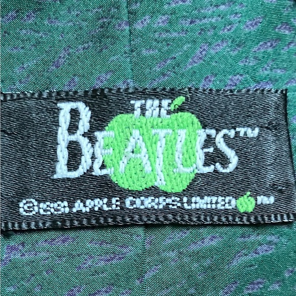 VTG Beatles Silk Necktie “ Good Morning “ Collectible Gift Music Fan Beatlemania - Picture 4 of 12